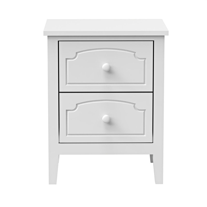 Jacksboro Solid Wood 2 - Drawer End Table