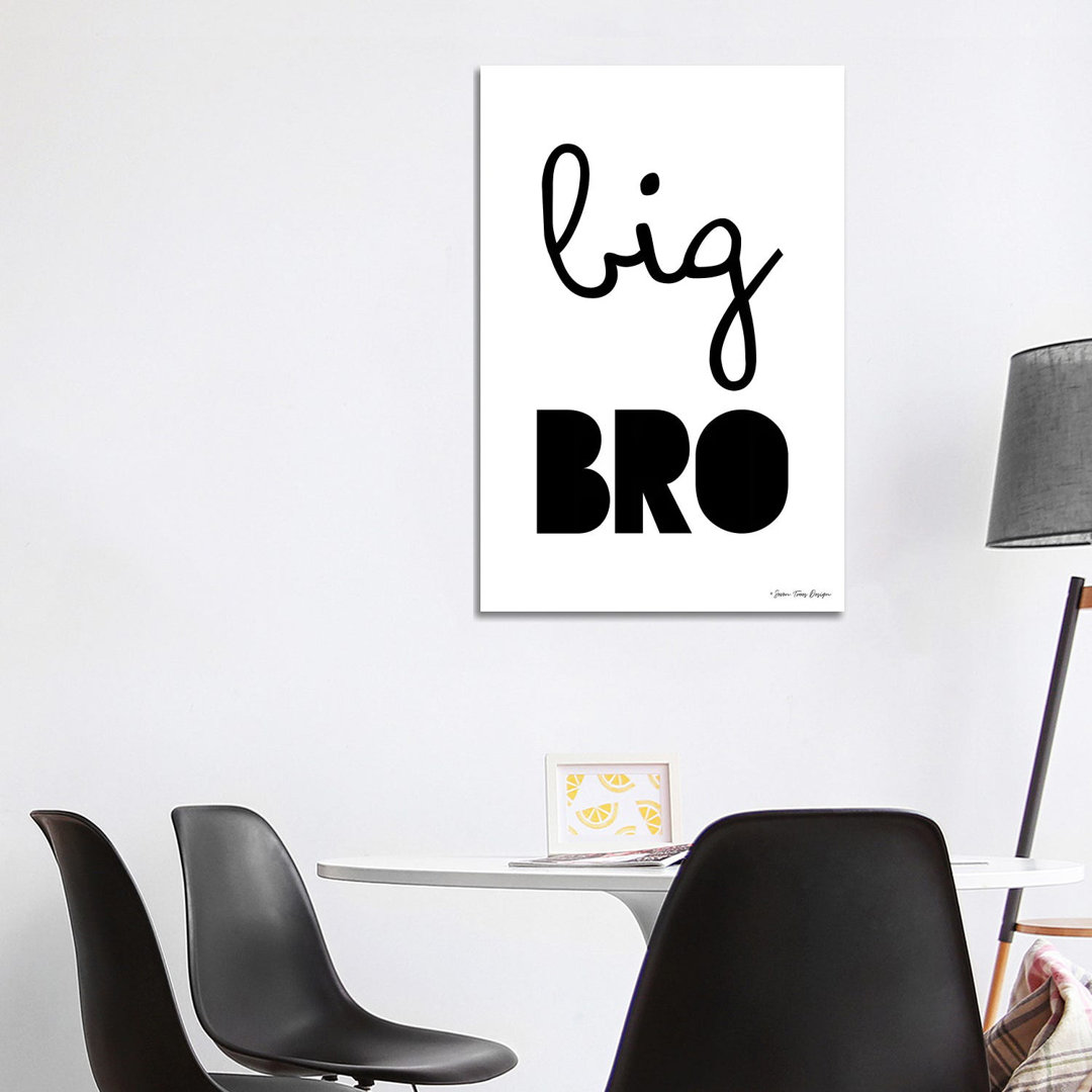 Big Bro von Seven Trees Design - Gallery-Wrapped Canvas Giclée on Canvas