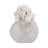 Round Textured Glass Vases with Modern Design and Sculpted Surface Detailing, Decorative Accent Glass Vessels for Settings,-2089889382-2089889383