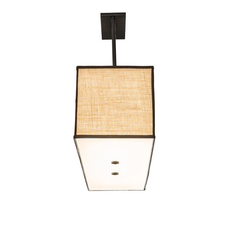 36" Long Quadrato Lounge Oblong Pendant