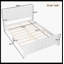 Full Size Platform Bed, Solid Wood Platform Bed With Support Slats And Strong Structure, No Box Spring Needed, White-230603821-230603818