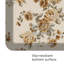 Anti-Fatigue Kitchen Comfort Mat, English Garden Rose Pattern In Linen-125219671-125219677