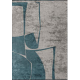 Modern Abstract Symbol Area Rug