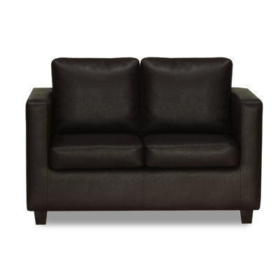 Mercersburg 2 Seater Faux Leather Loveseat