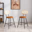 Tabouret de comptoir en rotin 17,7 po Jaago-399382263-372532432