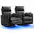 Black Faux Leather