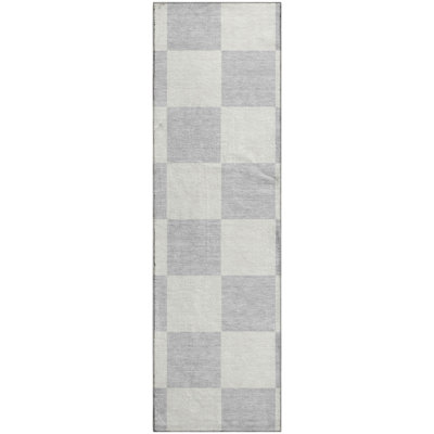Premium Machine Washable Mayfield AMF2345 Geometric Rug