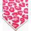 Ensemble de tapis touffetés en nylon rose / blanc Gtelinde-571099093
