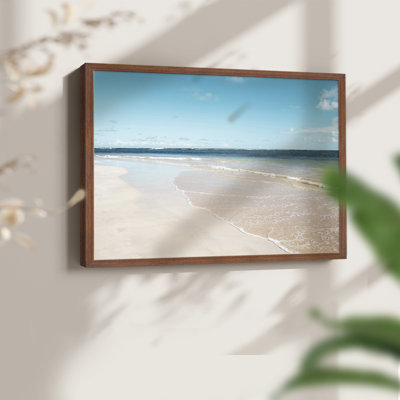 Sugar Sand Beach - impression encadrée - réaménageable