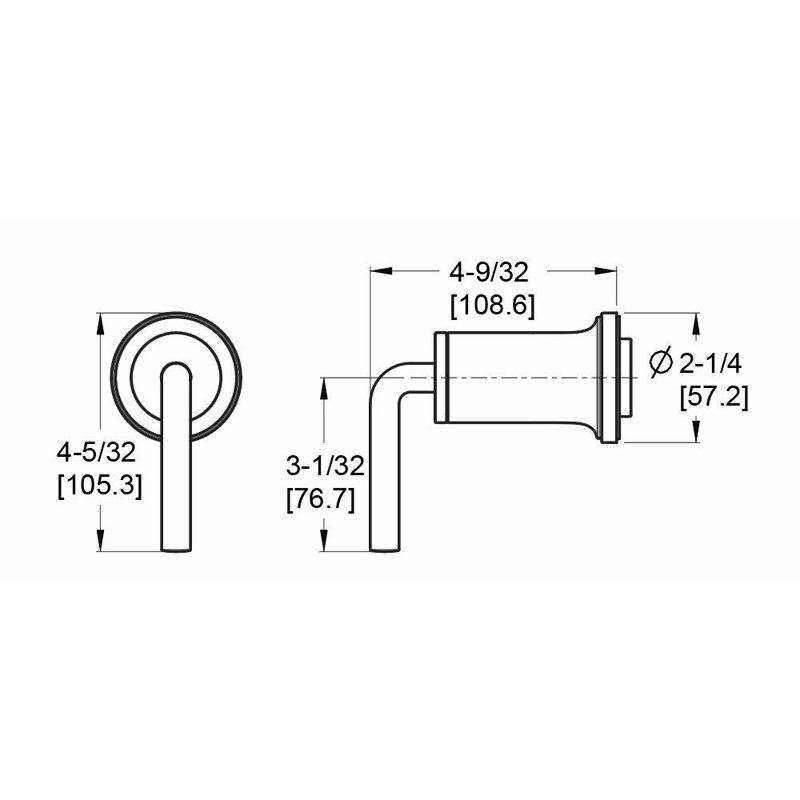Tenet Diverter Trim, Brushed Gold