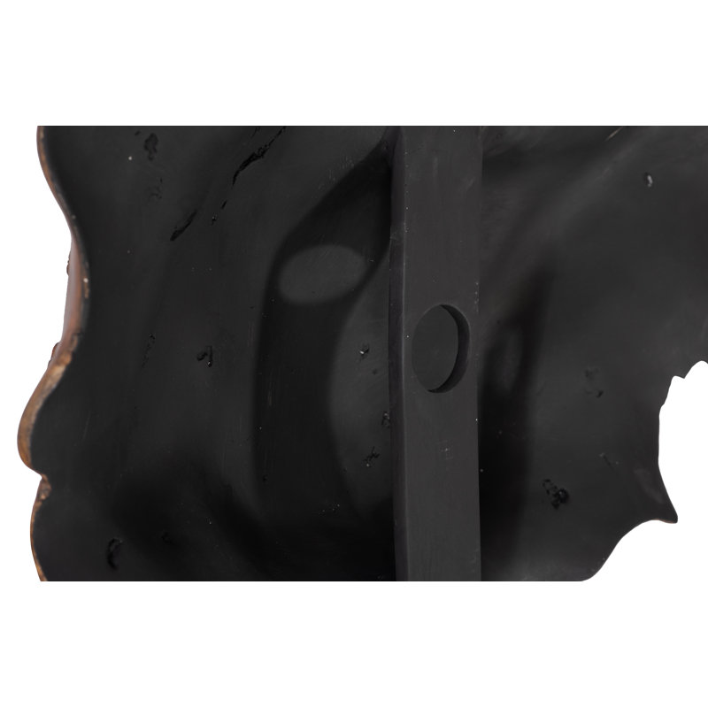 Burled Wall Art, Faux Rosewood