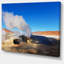 « geyser sol de manana bolivie », reproduction de photo sur toile tendue-19407861