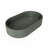 23.6'' Concrete Vessel Oval Modern Bathroom Sink