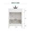 Ensemble de meuble-lavabo simple 24 po Allendale