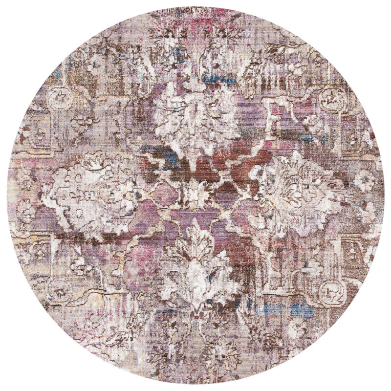 Tapis floral Gardner Performance, Rond 7 pi