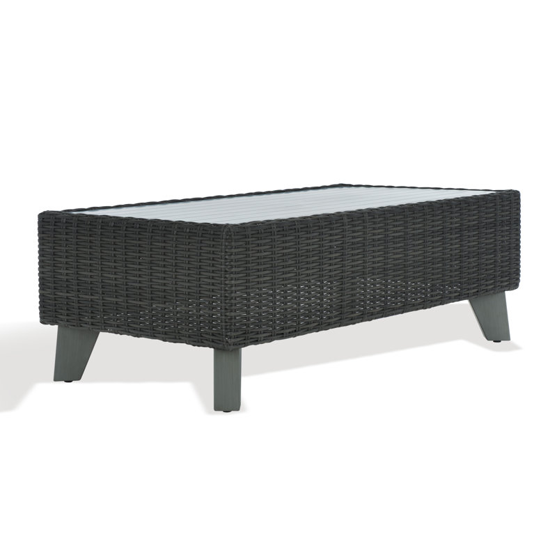 Margarita Outdoor Coffee Table, Dark Gray