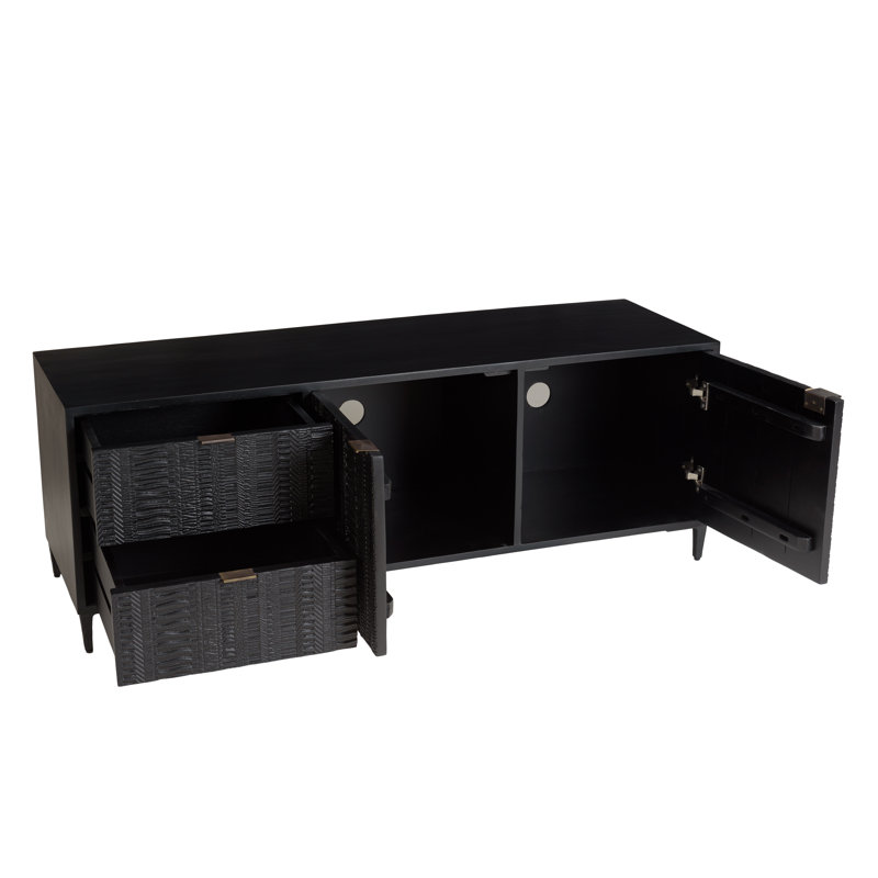 Muhidin Unfinished TV Stand for TVs up to 75"