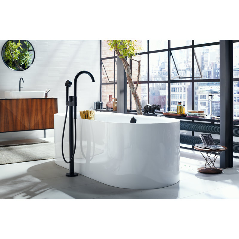 One Tub Filler with Diverter, Chrome