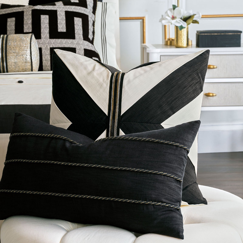 Dominique Lumbar Pillow Cover & Insert