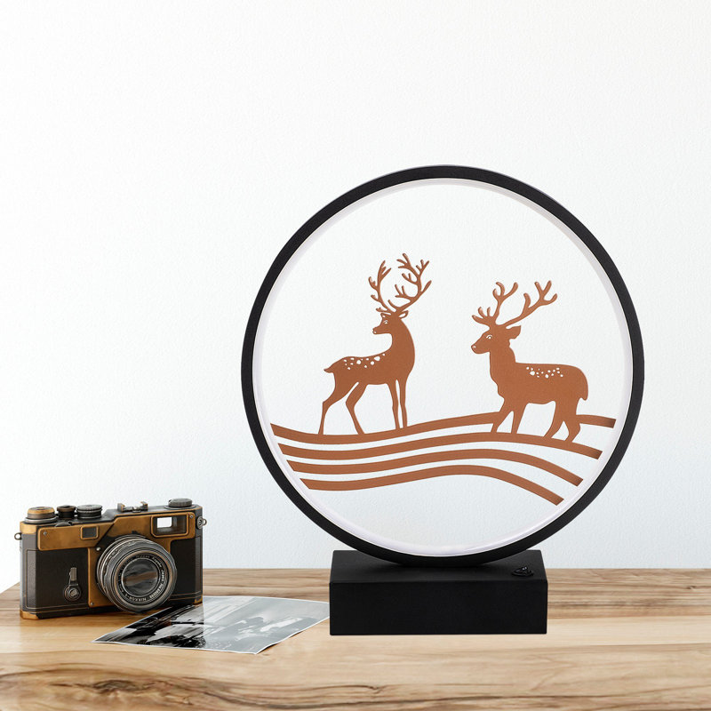 Elisee Desk Lamp, Black Copper