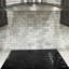 Santorini 2" x 4" Beveled Marble Mosaic Sheet Tile-60084803