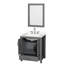 Sheffield 30" Freestanding Single Bathroom Vanity with Quartz Top with 24" Mirror-1266613018-1266613023-1266565642