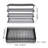 4 Tiers Foldable Baking Cooling Rack Grilling Drying Rack