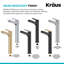 Robinet pour salle de bain KRAUS Indy-107426083