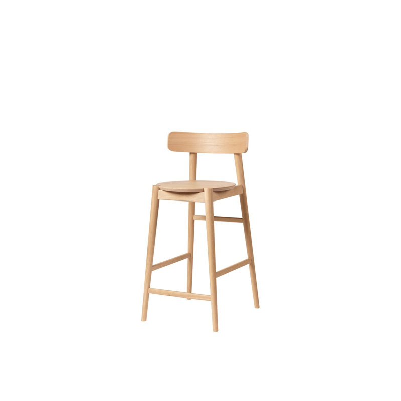 J185 Solid Wood Stool