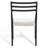 Charon Linen Ladder Back Side Chair