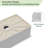 32 x 19" White Undermount Ceramic Single Bowl Kitchen Sink with Bottom Grid,Roll-up Rack,Strainer