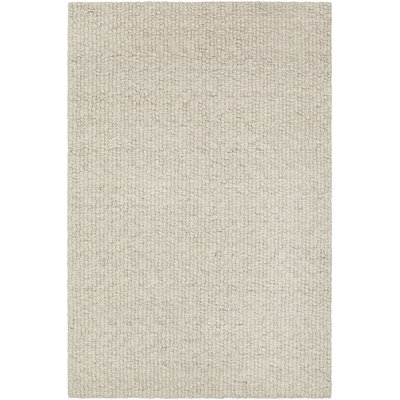 Tapis crème en laine tissé à la main Barden