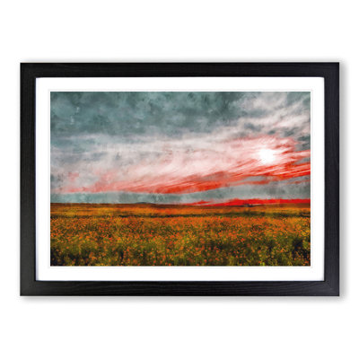 Meadow in South Africa - Picture Frame Graphic Art