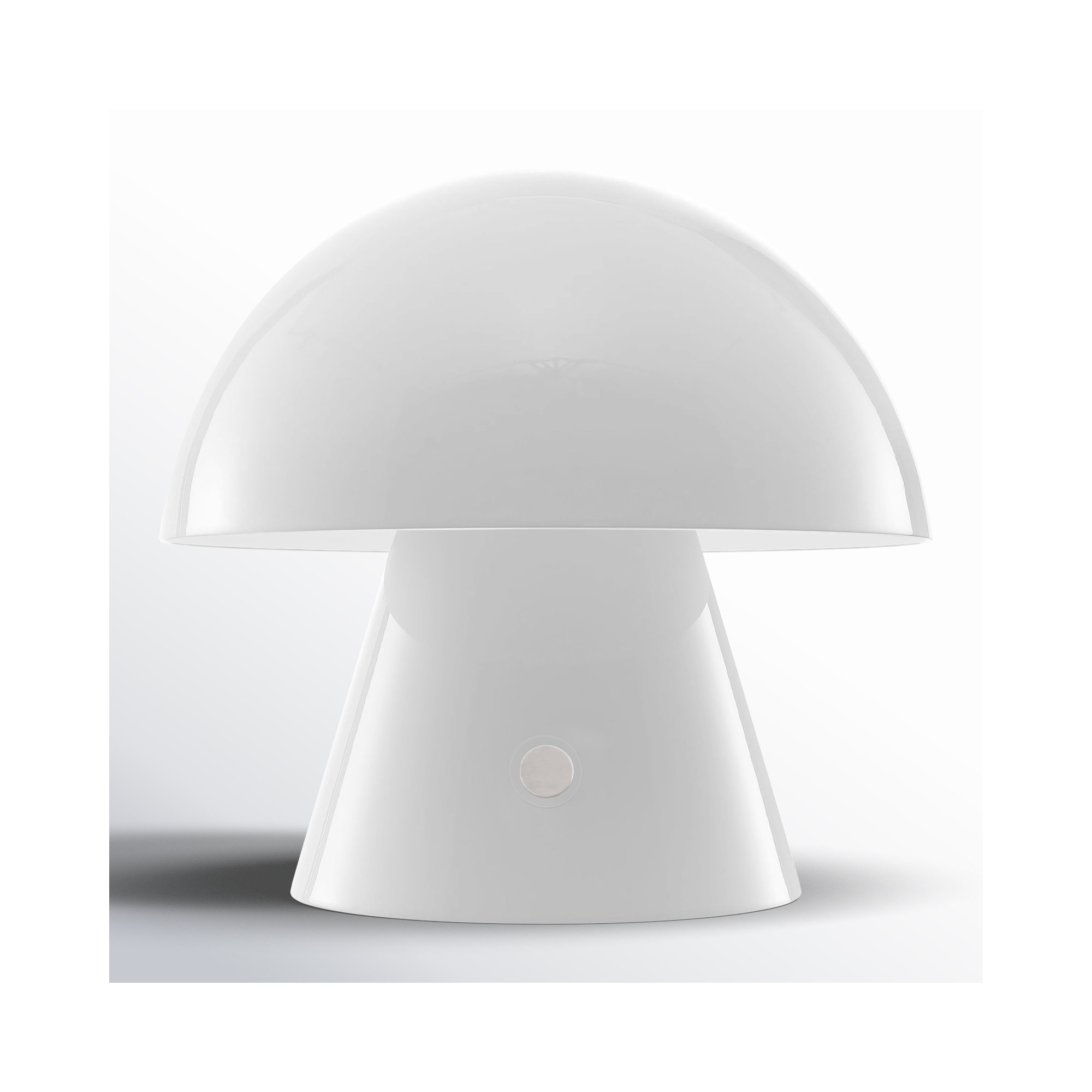 Xyanna Metal Desk Lamp, White
