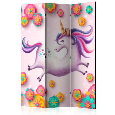 Karley 172cm H Folding Room Divider