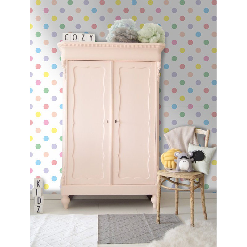 Kimberlyanne Matte Peel and Stick Mural, Pastel Colour, 250 x 104cm