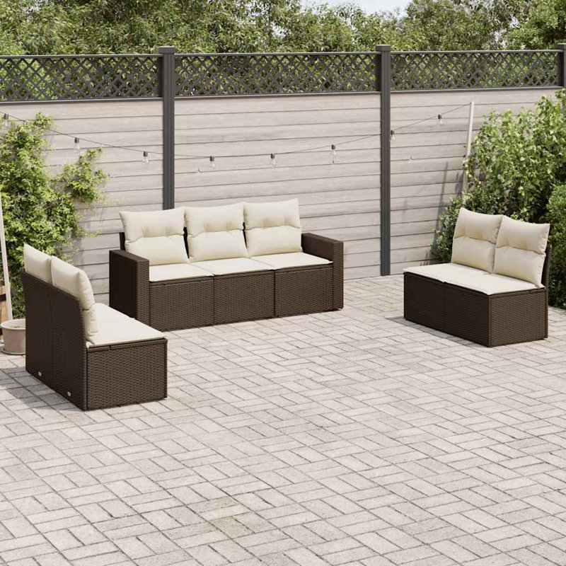 Ensemble de canapé de jardin Vidaxl