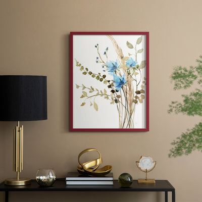 Petite Nature II, reproduction encadrée - bois massif