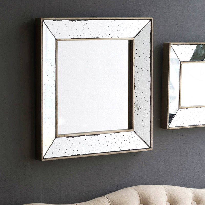 Miroir d'appoint mural 18 "X 18", 18,1 po x 18,1 po, Carrée