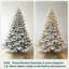 Arbre de Noël artificiel pré-éclairé enneigé-118103865