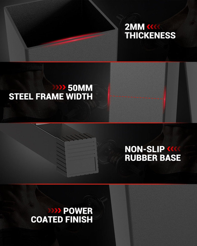 Support à haltères robuste à 3 niveaux - capacité de 1000 lb, peu encombrant