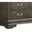 Commode média Louis Phillipe, gris-1934973317
