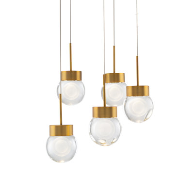 Double Bubble LED Multi-Light Pendant