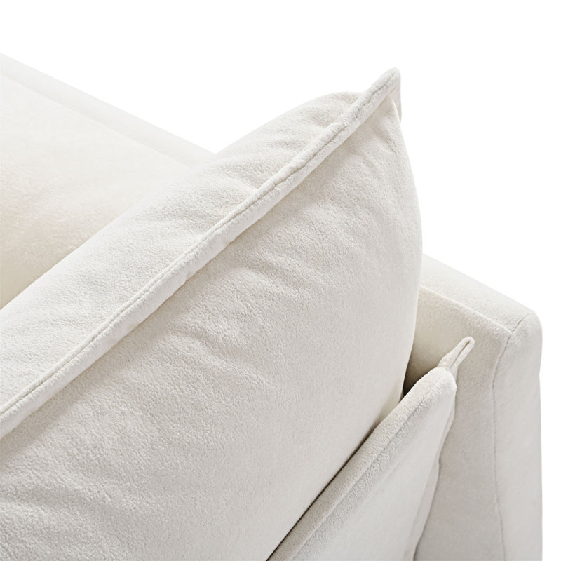 Ensemble de 2 chaises d'appoint Accent Chair, Beige