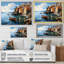 «Beige Italy Cinque Terre I» sur toile-1497879500-1497879491