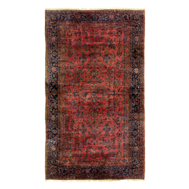 Red Persian Antique Kashan 12' X 20'8"