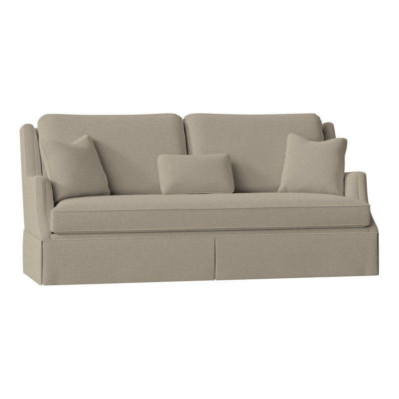 Savannah 87.5'' Slipcovered Sofa, Perigold Beagle Grasscloth