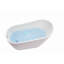 Baignoire autoportante en acrylique 55 po. X 28 po.