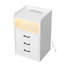 Curtesha 40cm W Manufactured Wood Bedside Table-957951130