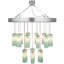 Luminaire suspendu bleu clair 18 po Daneyah